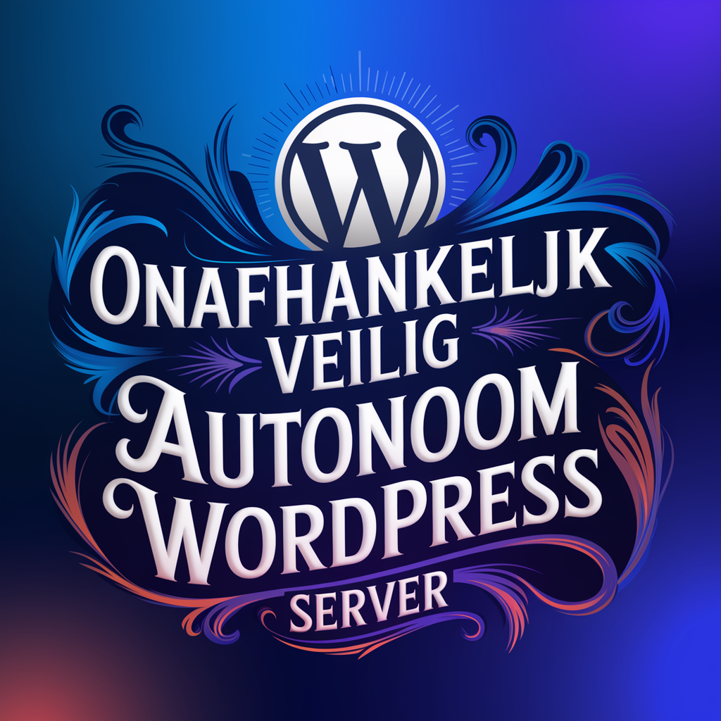 Onafhankelijk veilig autonoom WordPress hosting